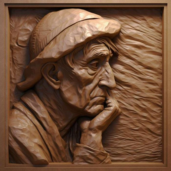 نموذج ثلاثي الأبعاد لآلة CNC 3D Art 